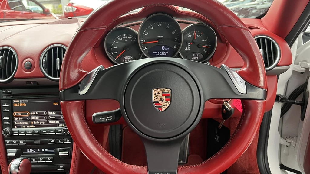 Porsche Cayman 2.9 PDK Coupe  Excellent Condition - Red Leather Interior
